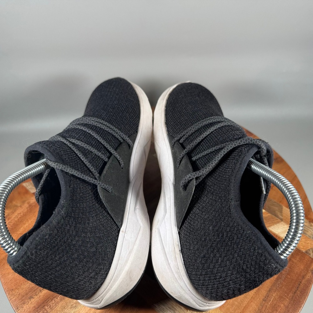 Vessi Everyday Sneaker Womens 7 Black White Waterproof Knit Slip On Shoes - Picture 5 of 7